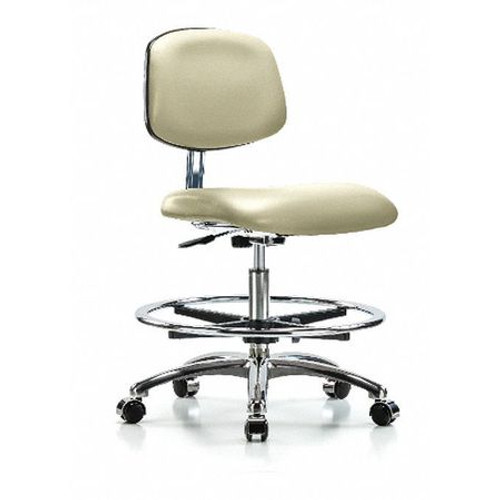 BLUE RIDGE ERGONOMICS BR-CLR-VMBCH-CR-CF-CC-8546 ERGONOMIC CHAIR UPHOLSTERED VINYL BLUE