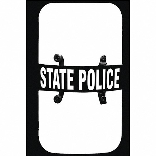 PAULSON MANUFACTURING BS-9-SP STATE POLICE RIOT SHIELD CLEAR