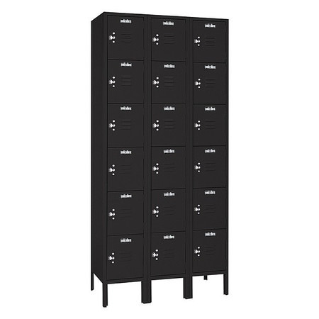 LYON KKC53323SU LCKR,6X3LCKR,BLACK,78"X36"X12",ASSM
