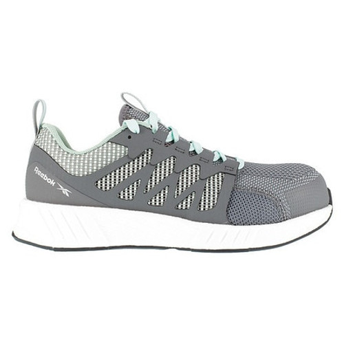 REEBOK RB316-7.5M ATHLETIC WORK SHOES 7-1/2 M GRAY PR