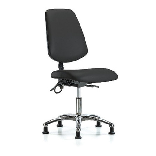 BLUE RIDGE ERGONOMICS BR-ESD-VDHCH-MB-CR-T0-A0-EG-ESDBLK ESD TASK CHAIR FABRIC BLACK