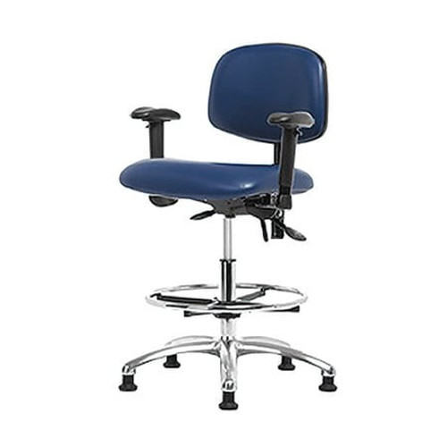 BLUE RIDGE ERGONOMICS BR-ESD-VMBCH-CR-T0-A1-CF-EG-ESDBLU ERGONOMIC CHAIR UPHOLSTERED VINYL BLUE BLUE RIDGE ERGONOMICS BR-ESD-VMBCH-CR-T0-A1-CF-EG-ESDBLU ERGONOMIC CHAIR UPHOLSTERED VINYL BLUE
