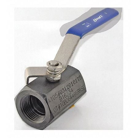 FLOW PLUS 15B064466RRSE BALL VALVE 1-1/2 2000 PSI A108