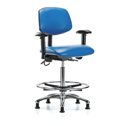 BLUE RIDGE ERGONOMICS BR-ESD-VHBCH-CR-T0-A1-CF-EG-ESDBLU ERGONOMIC CHAIR UPHOLSTERED VINYL BLUE BLUE RIDGE ERGONOMICS BR-ESD-VHBCH-CR-T0-A1-CF-EG-ESDBLU ERGONOMIC CHAIR UPHOLSTERED VINYL BLUE