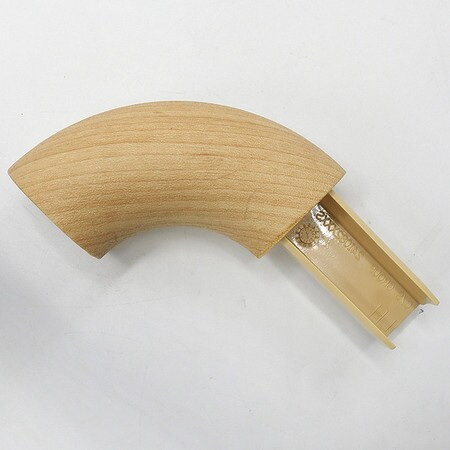 ACROVYN 6CCAPL372N LEFT HANDRAIL RETURN CLASSIC MAPLE