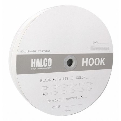 HALCO USA ABH200 RUBBER PSA BLACK HOOK 2 X 27.5 YD.