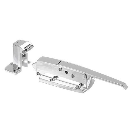 COMPONENT HARDWARE W19-1500 POLISHED CP WALK-IN DOOR SAFETY LATCH WI