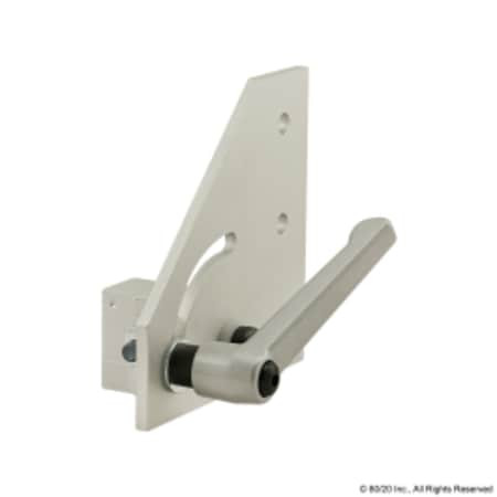80/20 INC 40-4339 LT HAND PIVOT ASSY 90 DEG W/L-HANDLE 40S