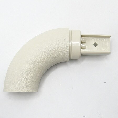 ACROVYN HRO6CAPL100N LEFT HANDRAIL RETURN EGGSHELL