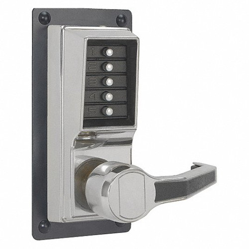 SIMPLEX LRP101002641-31NG74 PUSH BUTTON EXIT TRIM CHROME RIGHT