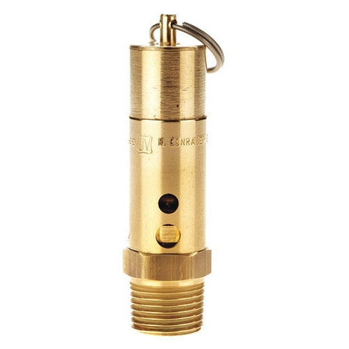 CONRADER 0938N-CE-75 PRESSURE RELIEF VALVE BRASS BALL
