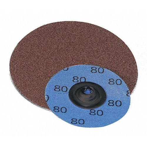 SUPERIOR ABRASIVES 11196 COATED QC DISC,A/O,1",TYPE R,GRIT 120