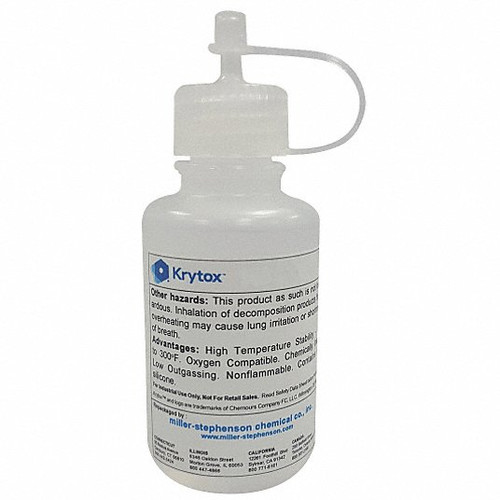 KRYTOX 143 AC-35RP56 OIL 143 AC DROPPER BOTTLE 4 OZ.