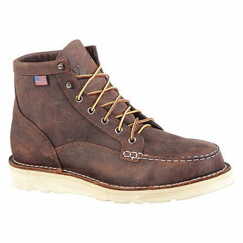 DANNER 15564-181P87 6 WORK BOOT 12 D BROWN STEEL