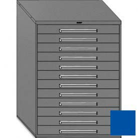 EQUIPTO 4481H-BL MOD DRAWER CABINET W/ DIVIDERS 45 BL