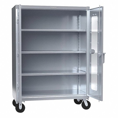 STRONG HOLD 45-LD-243-CL-CA-SS STORAGE CABINET STYLE SHELVING 60 H 24 D