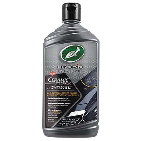 HYBRID SOLUTIONS 53448 CERAMIC ACRYLIC BLACK POLISH,14 OZ SIZE