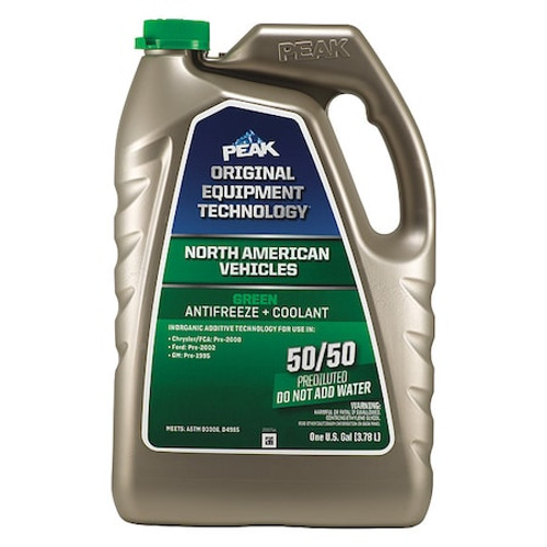 PEAK NACB53-01-GR ANTIFREEZE COOLANT 1 GAL SZ GREEN PEAK NACB53-01-GR ANTIFREEZE COOLANT 1 GAL SZ GREEN