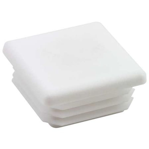 CAPLUGS SQR-2-10-14 WHT 638367JB SQUARE FURNITURE GLIDE,PK500