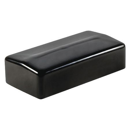 CAPLUGS VRF-1000X2000-16 N983A11A VINYL RECT CAP - FLAT END,PK600