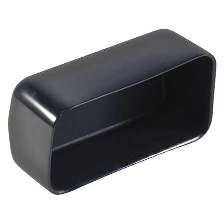 CAPLUGS VRF-2000X3000-16 N908A11A VINYL RECT CAP - FLAT END,PK300