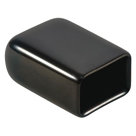 CAPLUGS VRF-375X625-16 99190545 VINYL RECT CAP - FLAT END,PK400