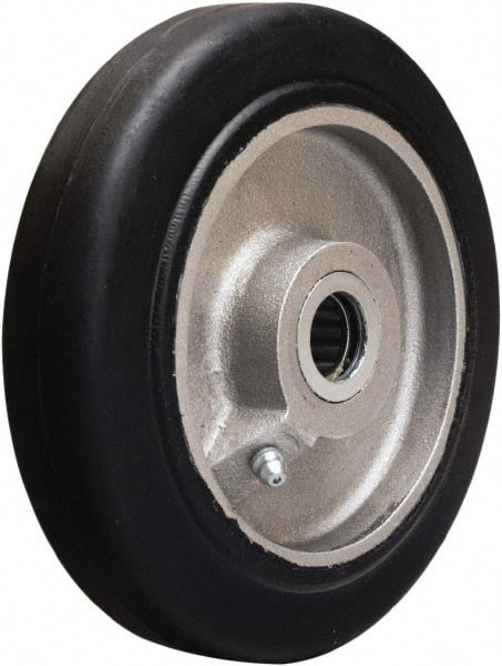 HAMILTON W-615-NRA-5/8 6" DIAM X 1-1/2" WIDE, RUBBER ON ALUMINU