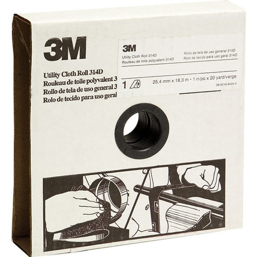 3M 7000118503 3M(TM) UTILITY CLOTH ROLL 314D, 1 IN X 2