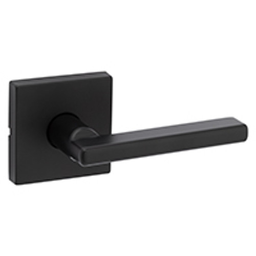 KWIKSET CORPORATION 720HFL SQT 514 CP LEVER PASSAGE SQ MATTE BLACK