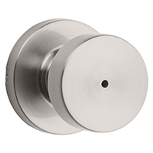 KWIKSET CORPORATION 730PSK RDT 15 CP KNOB PRIVACY RND SATIN NICKEL