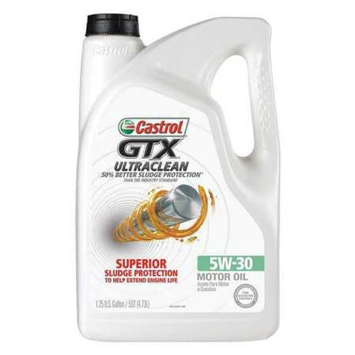 CASTROL OIL 03096 ENGINE OIL,5W-30,CONVENTIONAL,5QT