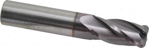 NIAGARA CUTTER 17007177 5/8" DIAM 4 FLUTE SOLID CARBIDE 1/8" COR