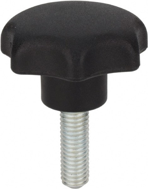 MORTON MACHINE WORKS 2425AC015 PLASTIC HAND KNOB SCREWS - 1/4-20 THREAD