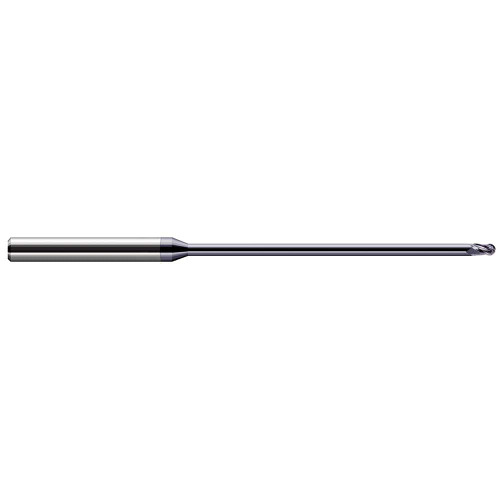 HARVEY TOOL 40131-C3 BALL END MILLS; MILL DIAMETER (MM): 0.80