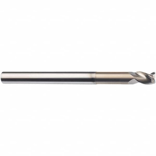 SGS PRO 44877 16MM DIAM 3 FLUTE SOLID CARBIDE 0.1181" 