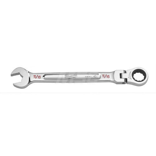 MILWAUKEE ELECTRIC TOOLS 45-96-9817 11/16" FLEX HEAD COMBINATION WRENCH