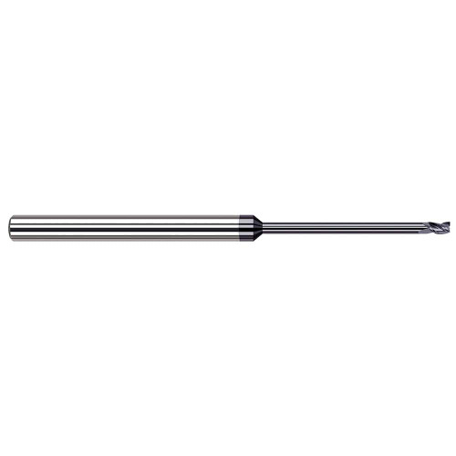 HARVEY TOOL 48940-C3 0.04", 0.06" LOC, 1/8" SHANK DIAM, 2-1/2