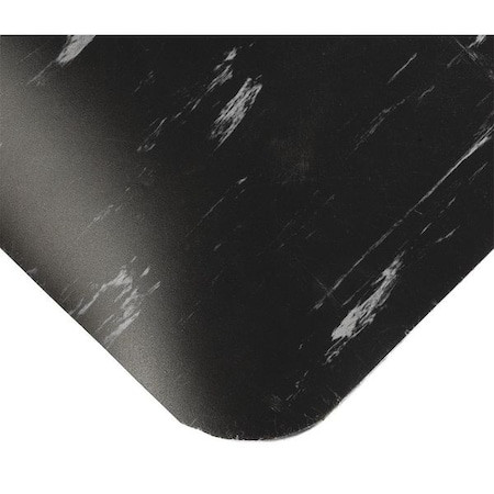 WEARWELL 494.12X4X60BWH TILE TOP MAT,BLACK,4FT.X60FT.