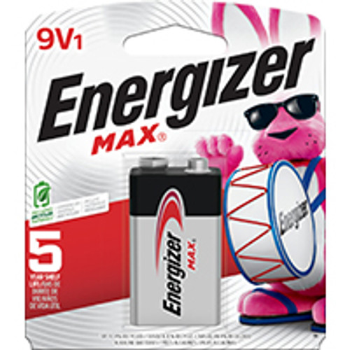 ENERGIZER BATTERY 522BP BATTERY MAX 9V ALKALINE 1PK