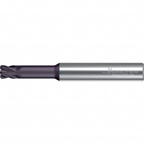 WALTER PROTOTYP 6579880 8MM DIAM 4 FLUTE SOLID CARBIDE 1MM CORNE