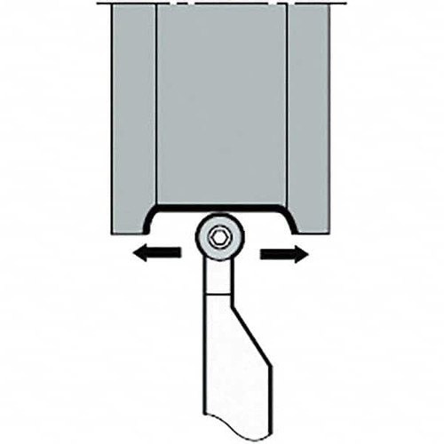 TUNGALOY 6807279 INDEXABLE TOOLHOLDER SRAC HSS