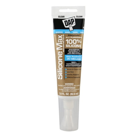 DAP PRODUCTS INC 7079808792 SEALANT SILI W&D CLEAR 2.8OZ  