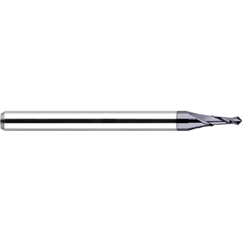 HARVEY TOOL 815820-C3 0.02" BODY DIAM, 140&DEG;, 1-1/2" OAL, 2