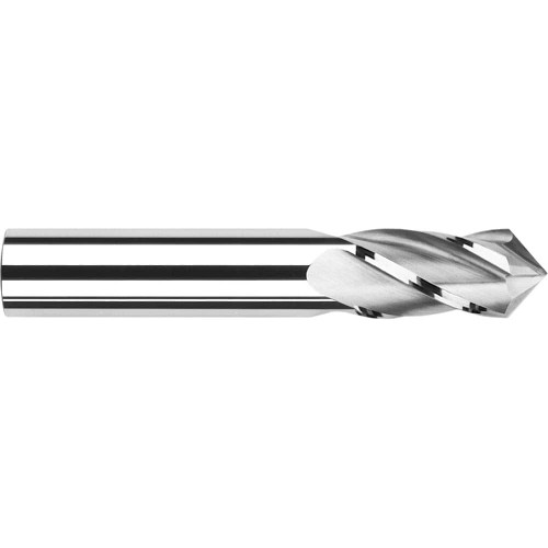HARVEY TOOL 817216 1/4" DIAM, 3/4" LOC, 4 FLUTE, 140&DEG; P