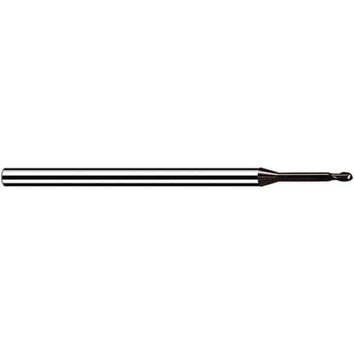FRAISA B5786100 1MM DIAM, 1.2MM LOC, 2 FLUTE SOLID CARBI