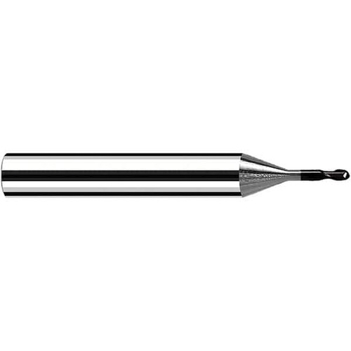 FRAISA B6064140 2MM DIAM, 2MM LOC, 2 FLUTE SOLID CARBIDE