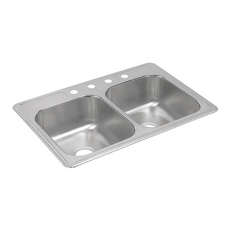 ELKAY DXR33223 DAYTON STAINLESS STEEL 33" X 22" X 8-3/1