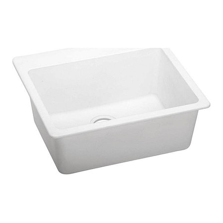 ELKAY ELG2522WH0 ELKAY QUARTZ CLASSIC 25" X 22" X 9-1/2",