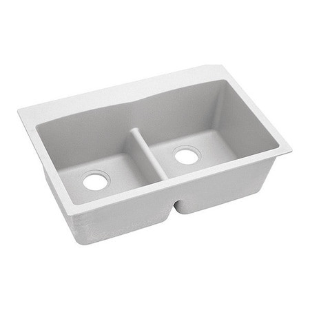 ELKAY ELGDLB3322WH0 ELKAY QUARTZ CLASSIC 33" X 22" X 10", EQ