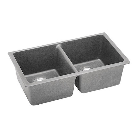 ELKAY ELGU3322GS0 ELKAY QUARTZ CLASSIC 33" X 18-1/2" X 9-1